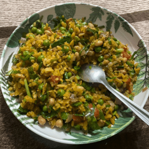 Vegetable Poha